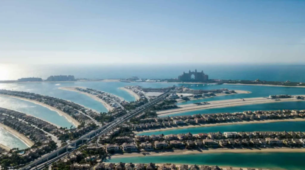The Palm Jumeirah dubai