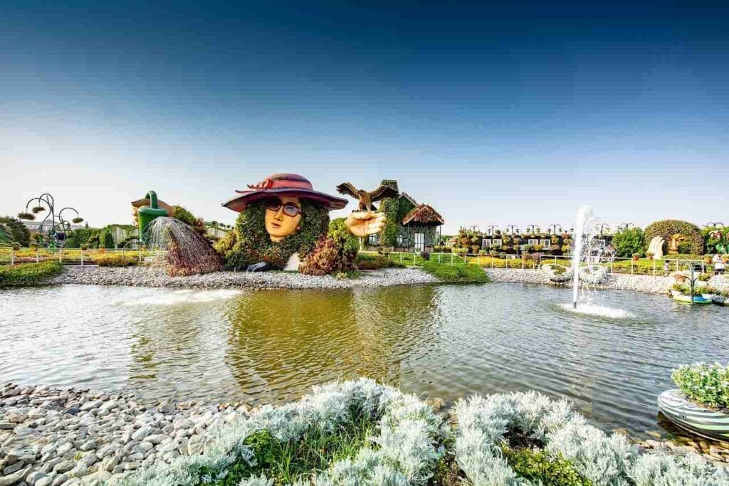 Découvrir Dubai en famille - Miracle Garden