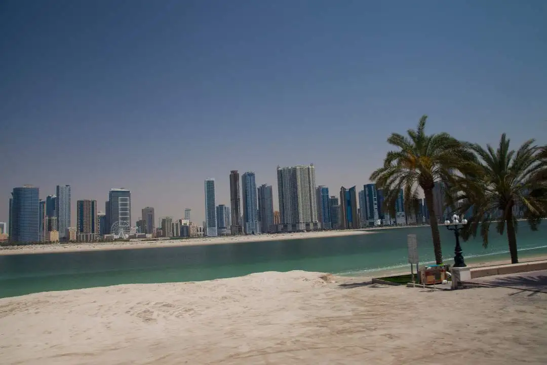 Al Heera Beach, plage préservée de sharjah