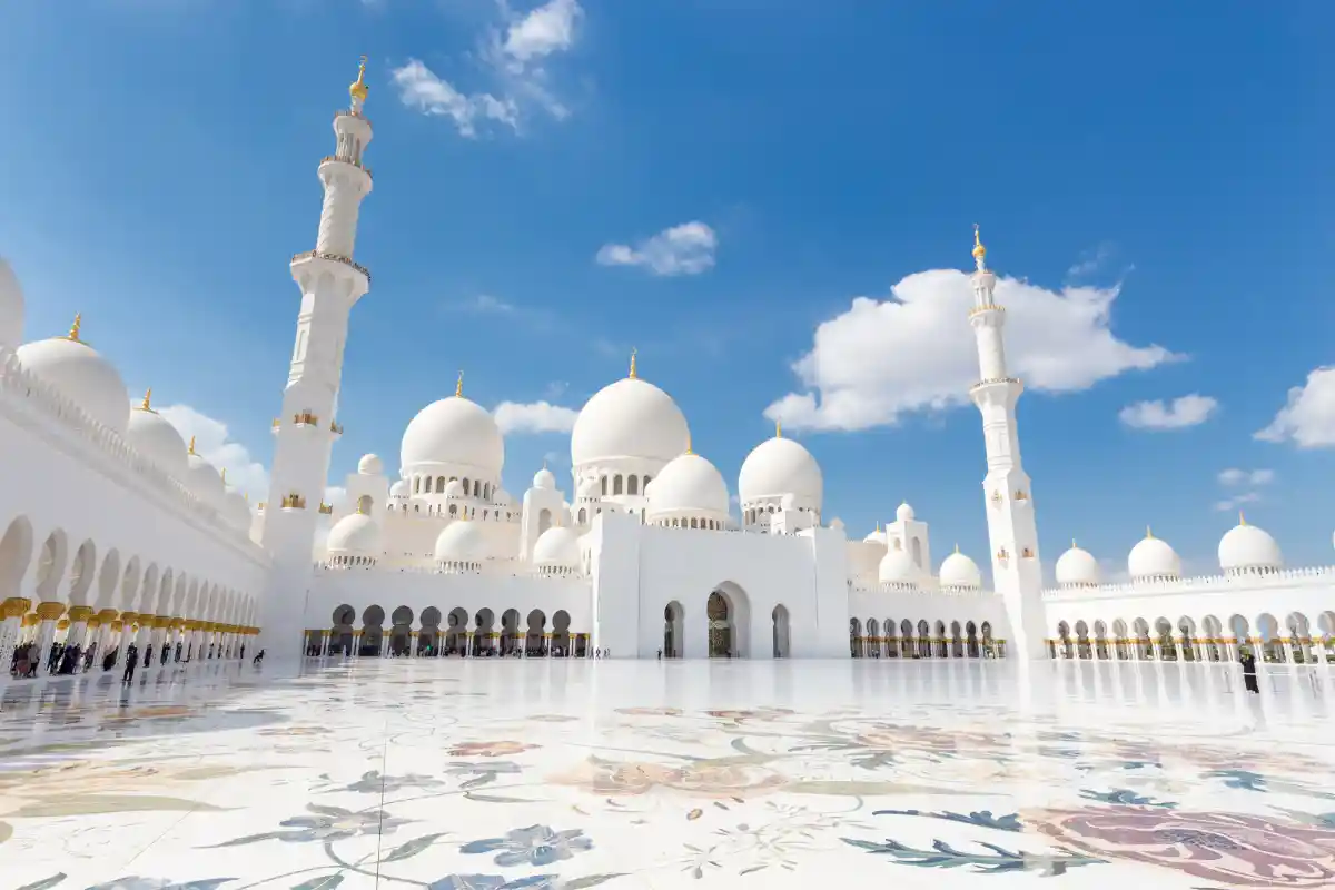 grande mosquée sheikh zayed à Abu Dhabi